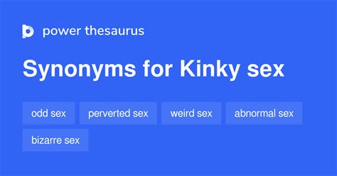 kinky thesaurus|42 Synonyms & Antonyms for KINKY .